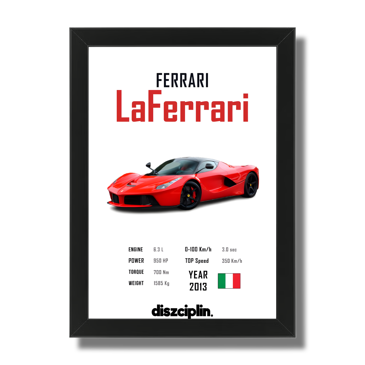 LaFerrari Wandbild